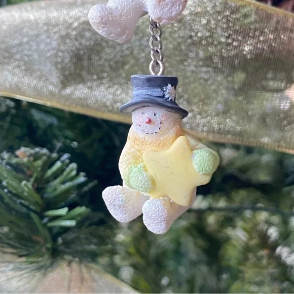 Hanging Snowman  Christmas Ornament - Picture 14 of 14